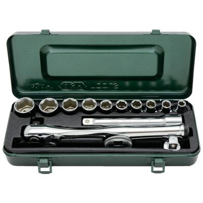 ＡＳＨ  VJS4201  レボウェイブ６角ソケットレンチセット１２．７□×１４ＰＣＳ VJS4201の通販は 11,810円