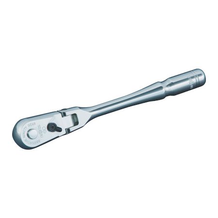 ネプロス NBRC390F ９．５ｓｑ．フレックスラチェットハンドル 歯数９０枚 差込角９．５ｍｍ 全長１５０ｍｍ