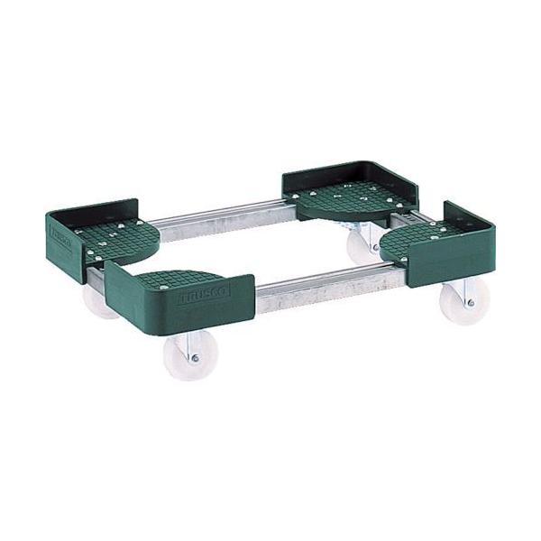 トラスコ TRUSCO FCD-3050 伸縮式コンテナ台車 内寸３００−４００Ｘ５００−６００ スチール製 FCD3050 512-5197 スチール製