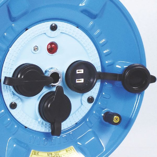 日動工業（NICHIDO） ［NPW-203］ 電工ドラム 屋外型 アースなし ２０ｍ NPW203【キャンセル不可】 アース無 標準型_1