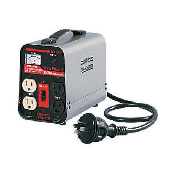 日動工業（NICHIDO） ［RTB-200D］ 変圧器　降圧専用トラパック　リングトランス　2KVA RTB200D【キャンセル不可】