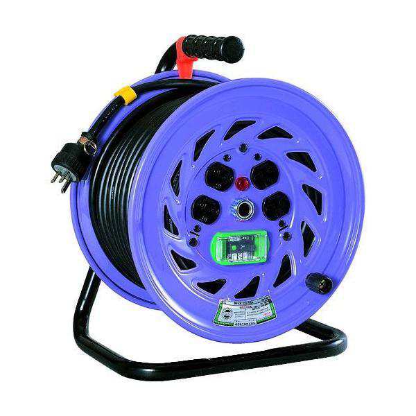日動工業（NICHIDO） ［NF-EB230-15A］ 電工ドラム 単相２００Ｖ 漏電保護専用ブレーカ付 ３０ｍ NFEB23015A 125-9814の通販は