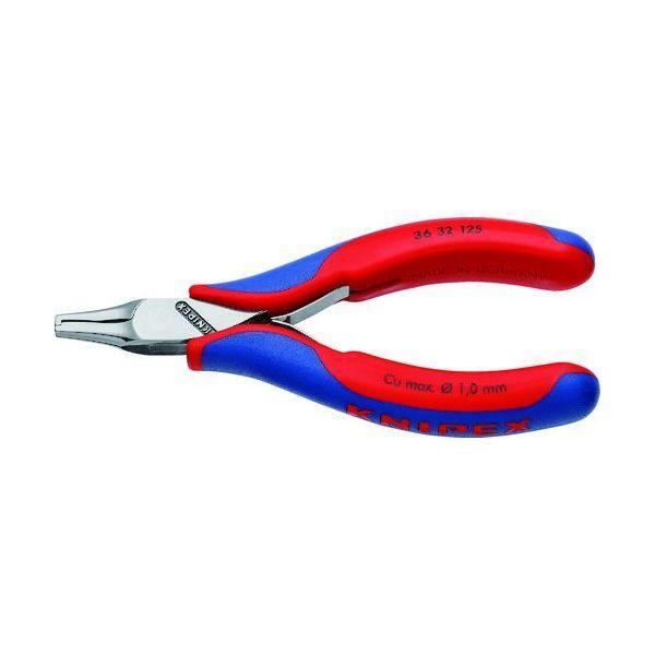 クニペックス（KNIPEX） ［3632-125］ ３６３２−１２５ エレクトロニクスアッセンブリープライヤー 輸入 工具 3632125