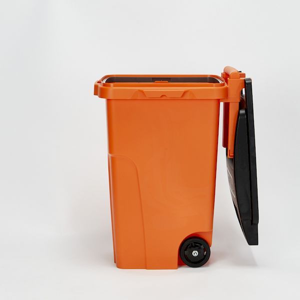 【個数：1個】 トラスコ中山 TRUSCO TCP90C2 直送 代引不可・他メーカー同梱不可 キャスターペール ９０Ｌ ２輪 392-6095 TC_5
