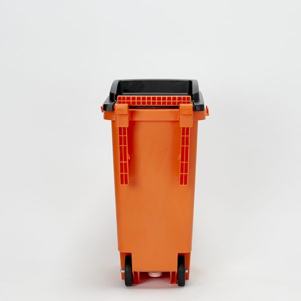 【個数：1個】 トラスコ中山 TRUSCO TCP45C2 キャスターペール ４５Ｌ ２輪 392-6052 TCP-45C2_4