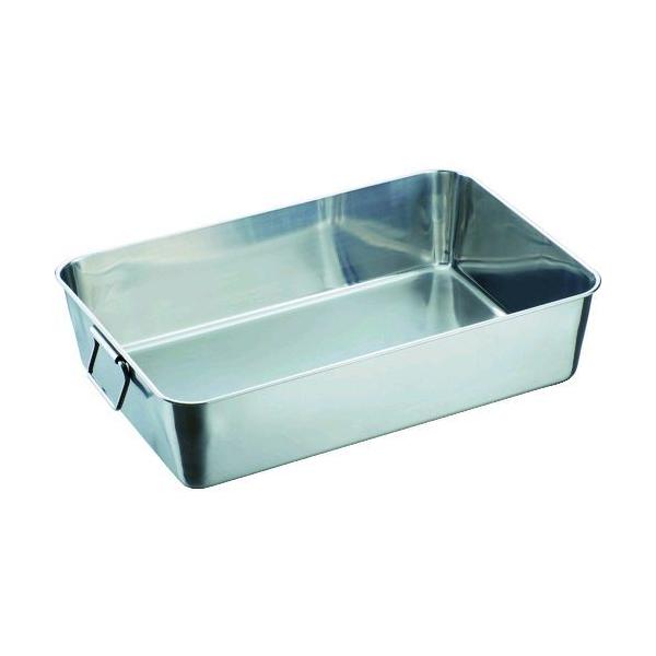 【個数：1個】 トラスコ中山 TRUSCO TQB1 ステンレス深型角バット ２枚取 392-0267 2枚取 T-QB-1
