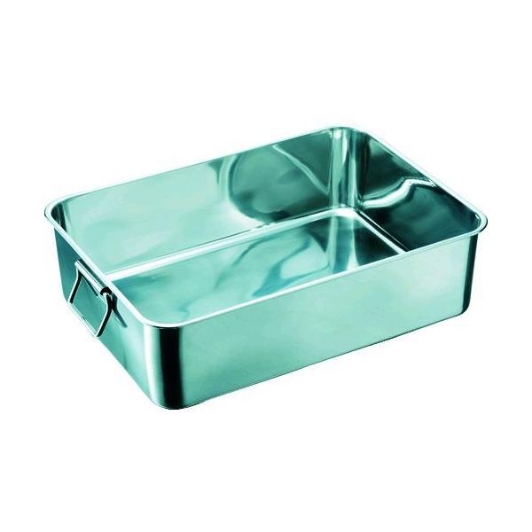 【個数：1個】 トラスコ中山 TRUSCO TFU17 ステンレス深型組バット １４号手付 392-0445 14号手付 T-FU-17の通販は