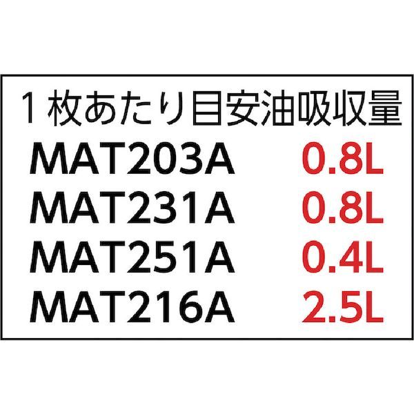 【個数：1個】エー・エム・プロダクツ ｐig MAT155A ピグマット ライトウェイト ミシン目入り １箱＝１００枚入 364-6815_3