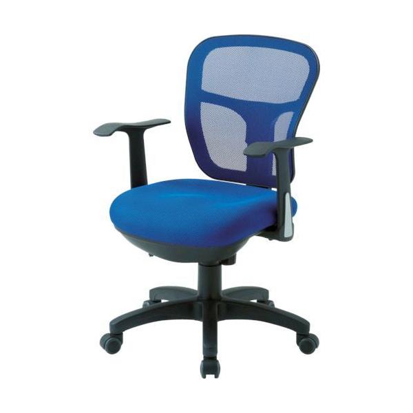 トラスコ中山（ＴＲＵＳＣＯ） ＴＲＵＳＣＯ MC2AYG 直送 代引不可 オフィスチェア MC−2A 背面メッシュタイプ肘付 イエロー 414-380