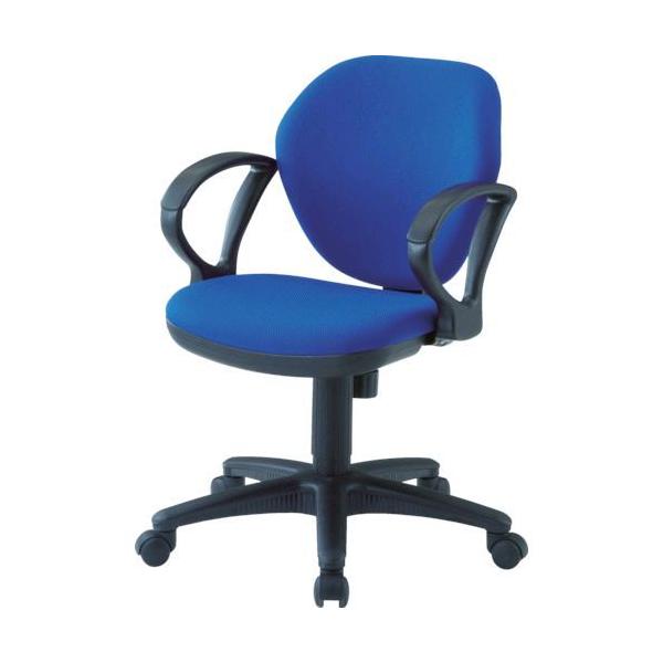 トラスコ中山（ＴＲＵＳＣＯ） ＴＲＵＳＣＯ T10ABK 直送 代引不可・他メーカー同梱不可 オフィスチェア 肘付 黒 408-6368 T-10A-