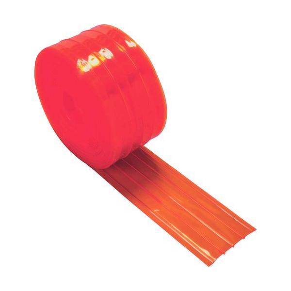 【個数：1個】 トラスコ中山 TRUSCO TSRBO22030 ストリップ型リブ付き間仕切りシート防虫オレンジ2X200X30M 447-3868の通販は 27,010円