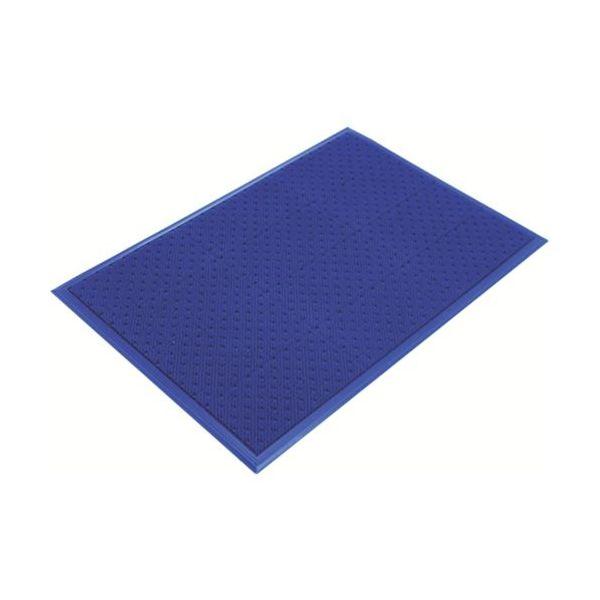 【個数：1個】ミヅシマ工業 4020400 エルバーマット ブルー 660×960mm 443-8795 402-0400