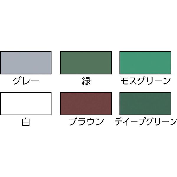 ロックペイント ロック 082022101 ユカ１００ モスグリーン ２０ＫＧ 361-0497【キャンセル不可】_1