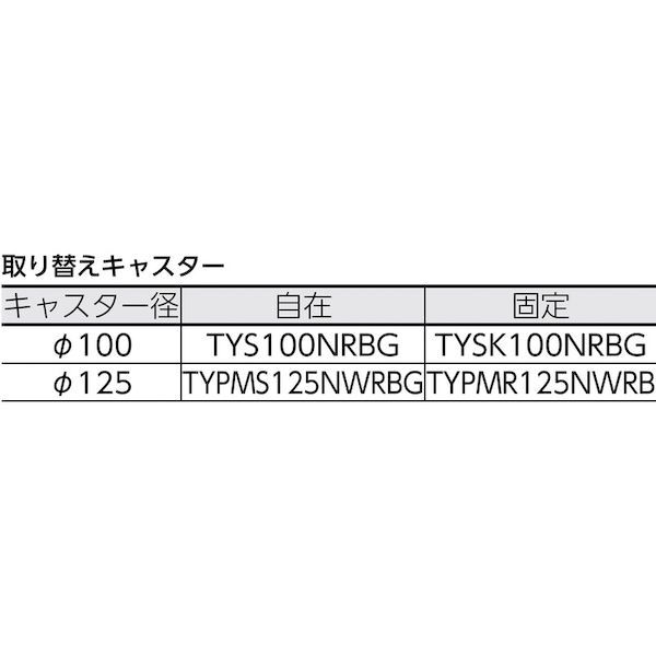 【個数：1個】 トラスコ中山 TRUSCO TP-915 直送 代引不可・他メーカー同梱不可 グランカート　平台車　９００Ｘ６００ TP915_1