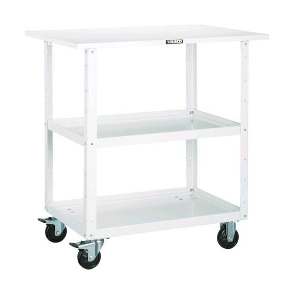 トラスコ中山 TRUSCO EGW772TYG ツールワゴン イーグルワゴン ７５０Ｘ５００ＸＨ７４０ 天板付 ヤンググリーンの通販は 27,817円