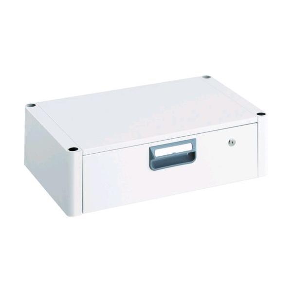 【個数：1個】 トラスコ中山 ＴＲＵＳＣＯ PEW64VW ツールワゴン フェニックスワゴン １段引出 ６００Ｘ４００ ホワイトの通販は