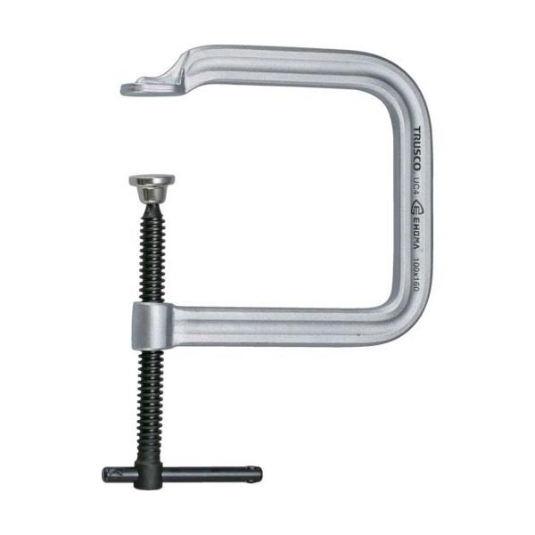 トラスコ中山 TRUSCO TC200D シャコ万力 深アゴタイプ 口開２００ｍｍアゴ深さ３５０ｍｍの通販は