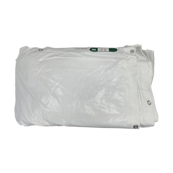 ユタカメイク B247 白防炎シート普及型　１０．０ｍ×１０．０ｍ 444-6593の通販は