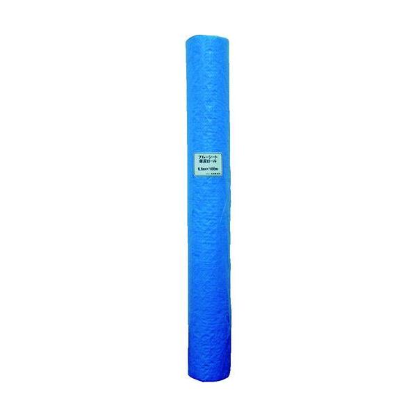 ユタカメイク BSMK1810 直送 代引不可・他メーカー同梱不可 ブルーシート原反薄手タイプ　１．８×１００ｍ 372-9575