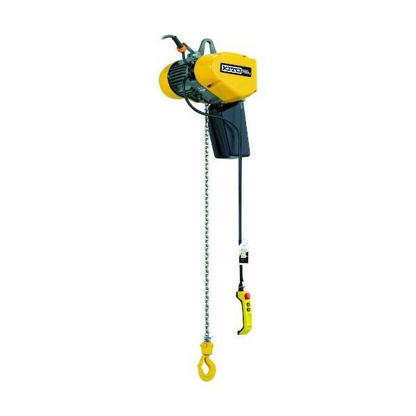 【個数:1個】キトー EQ001IS 電気チェーンブロック EQ形 2速インバータ 懸垂形 125kg×4m 452-8212の通販は