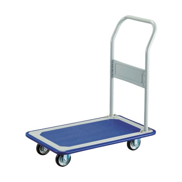 【個数：1個】ＴＲＵＳＣＯ  250KN プレス製台車 固定式 ８４０Ｘ５４０ tr-4408721 4989999234633