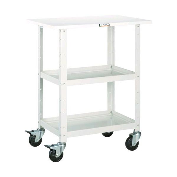 ＴＲＵＳＣＯ  BDW972TW ツールワゴン バーディワゴン ７５０Ｘ５００ 天板付 ホワイトの通販はその他花・ガーデン・エクステリア・DIY工具