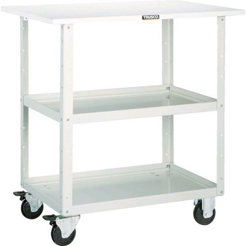 ＴＲＵＳＣＯ  EGW762TW ツールワゴン イーグルワゴン ６００Ｘ４００ＸＨ７４０ 天板付 ホワイトの通販は