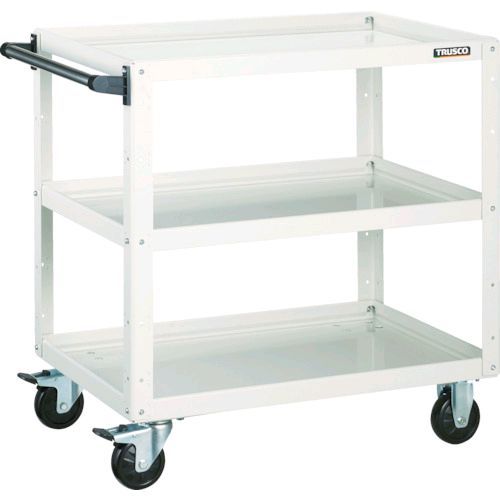 ＴＲＵＳＣＯ  EGW773W ツールワゴン イーグルワゴン ７５０Ｘ５００ＸＨ７４０ ３段 ホワイトの通販は