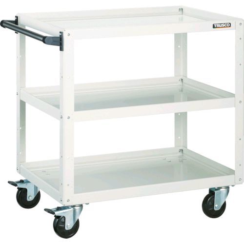 ＴＲＵＳＣＯ  EGW973JW ツールワゴン イーグルワゴン ７５０Ｘ５００ ４輪自在 ホワイトの通販は