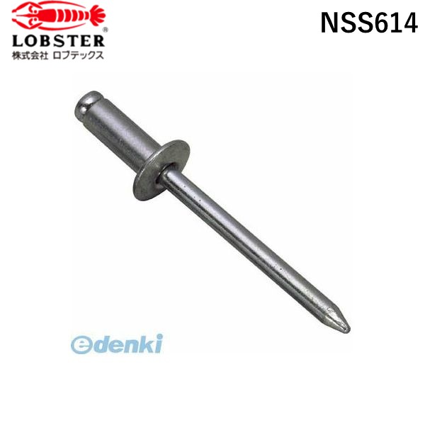 エビ NSS614 ブラインドリベット ステンレス／スティール製 ６−１４ ５００本入 箱入 ロブテックス NSS6-14 箱入
