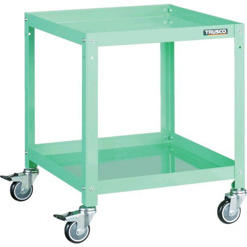 ＴＲＵＳＣＯ  RBW652UYG ツールワゴン ラビットワゴン ５００Ｘ５００ ウレタン車輪 ヤンググリーンの通販は 11,278円
