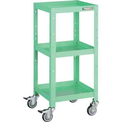 ＴＲＵＳＣＯ  RBW833UYG ツールワゴン ラビットワゴン ３６０Ｘ３６０ ウレタン車輪 ヤンググリーン