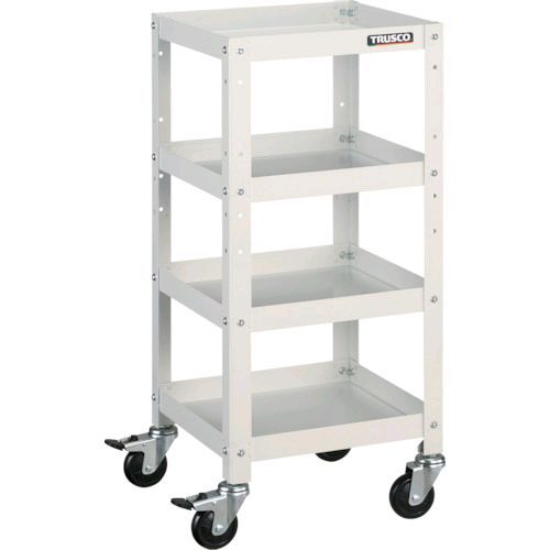 ＴＲＵＳＣＯ  RBW834W ツールワゴン ラビットワゴン ３６０Ｘ３６０ ゴム車輪 ホワイト