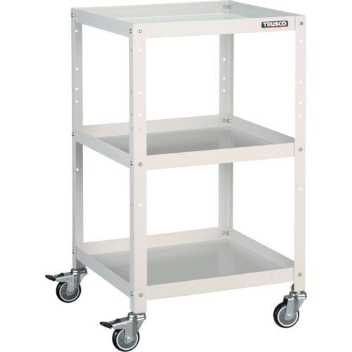 ＴＲＵＳＣＯ  RBW953UW ツールワゴン ラビットワゴン ５００Ｘ５００ ウレタン車輪 ホワイト
