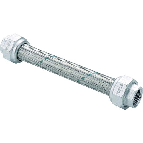 ＴＦ TF1850500SUS フレキシブルメタルホース ユニオン無溶接型フレキ 継手ステンレス ５０Ａ×５００Ｌ