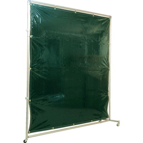 【個数：1個】吉野  YS12JCDG 遮光フェンスアルミパイプ　１×２　接続キャスター　ダークグリーンの通販は 29,918円