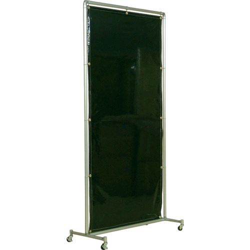 【個数：1個】吉野  YS12SCDG 遮光フェンスアルミパイプ　１×２　単体キャスター　ダークグリーンの通販は 29,918円