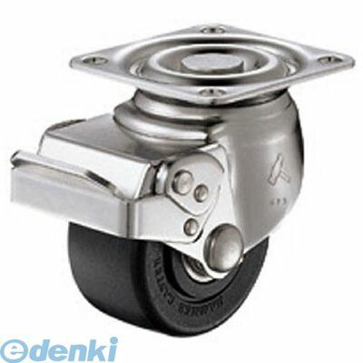 ハンマーキャスター 545S0SNRB65 オールステンレス低床重荷重用旋回式ナイロン車輪 ボールベアリング ６５ｍｍ ＳＰ付