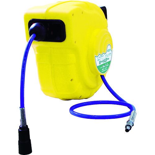 日動工業 AR2508.0 自動巻きエアーリール オートエアー 内径Φ８×外径Φ１２ｍｍ ホース長２５ｍ ホース長25m オートエアーリール