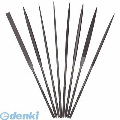 ツボサン HI00853T 精密ヤスリ ８本組 平 ＃３ ＃６より荒いの通販は 5,569円