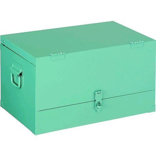 【個数：1個】 トラスコ中山 F502 中型車載用前扉付工具箱 中皿なし ５００Ｘ３３０Ｘ２８０ F-502 14,996円