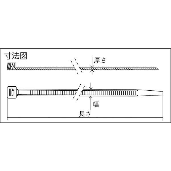 ＳａｐｉＳｅｌｃｏ  SEL.UVV2.452R セルフィット 耐候性ケーブルタイ １２．５ｍｍ×７５０ｍｍの通販は