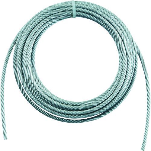 トラスコ中山 WW1230 手動ウインチ用ワイヤーΦ１２×３０Ｍ用 切りっ放し WW12-30 510