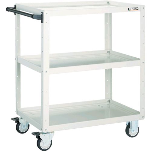 トラスコ TRUSCO EGW-993U-YG ツールワゴン イーグルワゴン ９００Ｘ６００ＸＨ８８０ ウレタン車輪 ヤンググリーン EGW993UYG8000の通販は