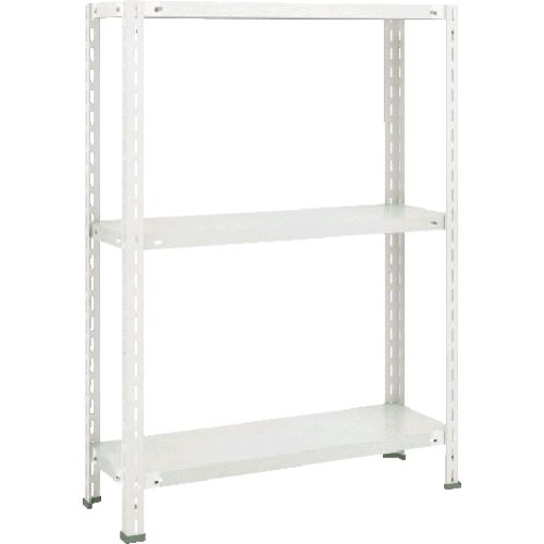 トラスコ TRUSCO L43X-13NG 直送 代引不可 スチールラック 軽量棚 中棚ボルトレス型 ８７５Ｘ４５０Ｘ１２００ ３段 ネオグレー L4