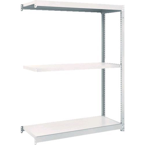 トラスコ TRUSCO M1.5-4343BNG スチールラック Ｍ１．５型軽中量棚 ８６０Ｘ４４５Ｘ１２００ ３段 連結 ネオグレー M1.54343B8000NGの通販は 10,012円