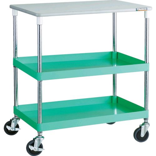 TRUSCO(トラスコ) ツールワゴン フェニックスワゴン 抗菌 省音
