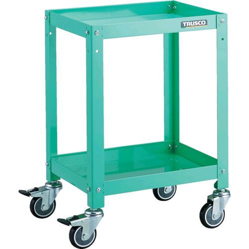 トラスコ TRUSCO RBW-642UYG ツールワゴン ラビットワゴン ４００Ｘ３５０ ウレタン車輪 ヤンググリーン RBW642UYG8000
