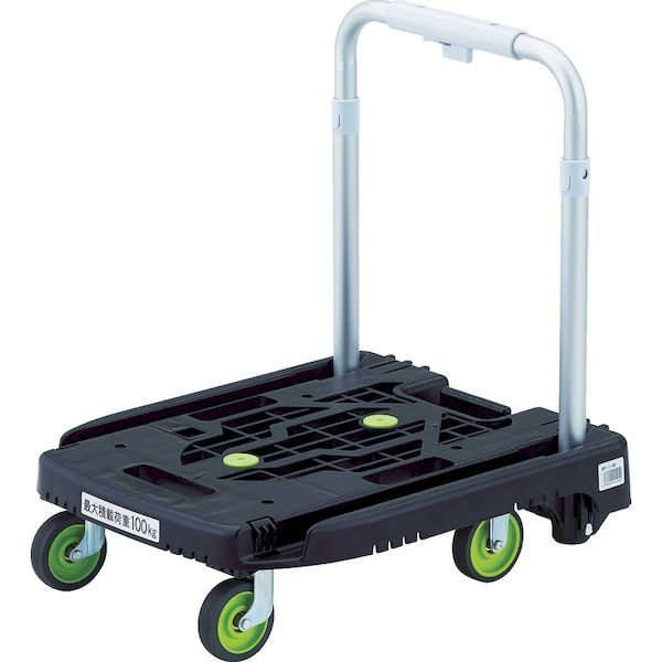 トラスコ TRUSCO WP-2G-B 樹脂台車 カルティオミニ ｗｅｅｇｏ ブルー WP2GB8000 樹脂台車 ウィーゴWP-2-B 台車・リヤカー