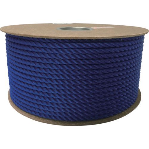 ユタカメイク  PRE-52 ポリエチレンロープドラム巻 9mm×150m ブルー PRE52